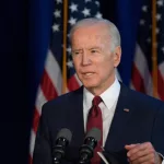 Joe Biden at Chelsea Piers on January 07^ 2020 in New York City.