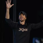 Enrique Iglesias concert at the Olympic Stadium^ KIEV^ UKRAINE - SEPTEMBER 30^ 2018