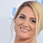 Meghan Trainor arrives for WE Day California 2019 on April 25^ 2019 in Inglewood^ CA