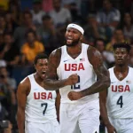 Rio de Janeiro - Brazil^ July 10^ 2019^ United States Basketball Selection at the 2016 Olympic Games