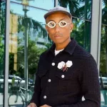 Pharrell arrives at Miami Art Basel 2022. Miami^ FL - November 29^ 2022