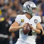 Derek Carr #4 - Indianapolis Colts host the Oakland Raiders on Sunday Sept. 29th 2019 at Lucas Oil Stadium in Indianapolis^ IN -USA