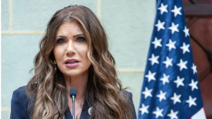 Homeland Security Secretary Kristi Noem meeting with President Bernardo Arevalo. Guatemala - Guatemala City 06-26-25