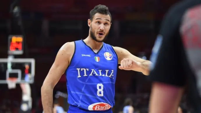 DANILO GALLINARI during China Basketball World Cup 2019 - Porto Rico Vs Italy Italy Basketball National Team Wuhan (Cina)^ Italy^ September 08 2019