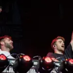 The Chainsmokers in concert at BottleRock Napa Valley in Napa^ CA NAPA^ CA - MAY 25^ 2018