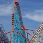 Goliath Roller Coaster Drop