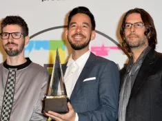 Linkin Park at the 2017 American Music Awards at the Microsoft Theatre LA Live. LOS ANGELES^ CA - November 19^ 2017