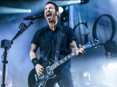 Singer/guitarist Sully Erna from Godsmack perform live at Manchester Academy Uk. Manchester^United Kingdom^ 9th october 2022