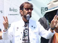 Ringo Starr celebrates his 84th birthday^ at his annual Peace and Love Campaign. Beverly Hills^ California United States - July 7 2024