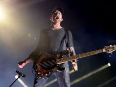 Linkin Park perform in concert at Download (heavy metal music festival) on June 22^ 2017 in Madrid^ Spain.