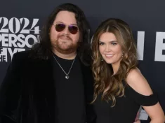 Wolfgang Van Halen and Andraia Allsop at the MusiCares Person of the Year Gala. LOS ANGELES^ USA. February 02^ 2024
