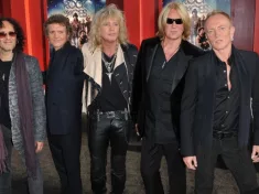 Def Leppard at the world premiere of "Rock of Ages" at Grauman's Chinese Theatre^ Hollywood. June 9^ 2012 Los Angeles^ CA Picture: Paul Smith / Featureflash