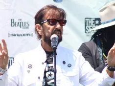 Ringo Starr celebrates his 84th birthday^ at his annual Peace and Love Campaign. Beverly Hills^ California United States - July 7 2024