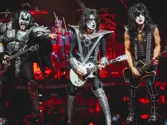 KISS performs live at Van Andel Arena. GRAND RAPIDS^ MICHIGAN / USA - March 9^ 2019