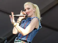 Gwen Stefani performs with her band No Doubt at the New Orleans Jazz and Heritage Festival New Orleans^ LA - May 1^ 2015