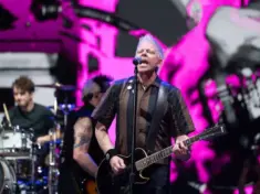 The Offspring perform at the When We Were Young festival in Las Vegas^ Nevada on 21 October 2023.