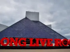 The Rock and Roll Hall of Fame. Cleveland^ OH USA - November 9 2016