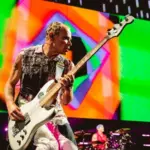Guitarist FLEA of the Red Hot Chili Peppers performs live at Van Andel Arena GRAND RAPIDS^ MICHIGAN / USA - June 25^ 2017