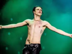 Concert of Yungblud 5 July 2025. Rock Werchter Festival