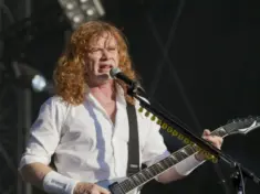 Megadeth performs live on stage June 29^ 2012 at 15th annual Tuska Open Air Metal Festival in Suvilahti^ in Helsinki^ Finland.