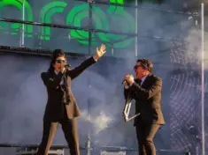 Puscifer performs at Bonnaroo music festival Manchester^ Tennessee USA - 06-19-2022