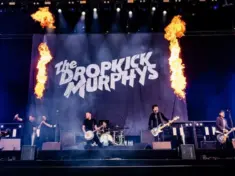 Concert of Dropkick Murphy's. Rock Werchter Festival^ Belgium. July 4 2024.