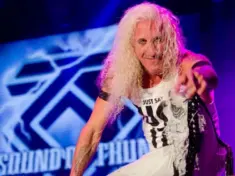 Singer of american heavy metal band Dee Snider performs on music festival Topfest in Piestany^ Slovakia on June 27^ 2015