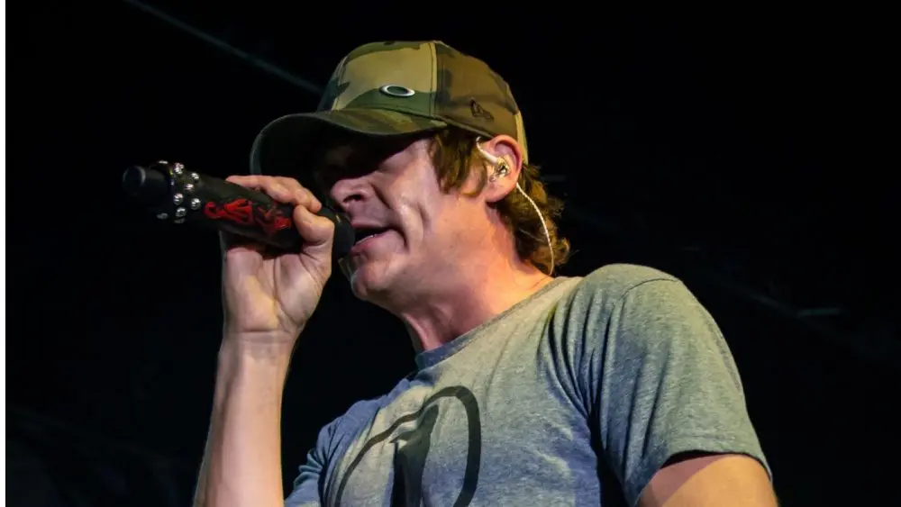 Brad Arnold Lead singer from 3 Doors Down^ Live at Manchester Academy UK^ November 5th 2016