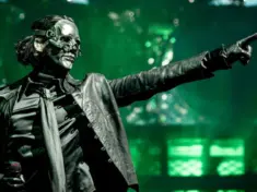 Ghost performs on stage at the Wells Fargo Center during the Skeletour World Tour. Philadelphia^ PA USA - July 19^ 2025