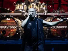 Disturbed performs at Soaring Eagle Casino in Mt. Pleasant^ Michigan. Mt. Pleasant^ MI / USA - July 12^ 2018