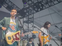 Goose joins Jack Antonoff's super jam at Bonnaroo Manchester^ Tennessee USA - 06-18-2022