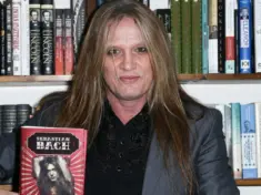 Singer Sebastian Bach signs copies of his book "18 and Life on Skid Row" at Book Revue on December 5^ 2016 in Huntington^ New York.