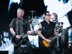 The Offspring perform at the When We Were Young festival in Las Vegas^ Nevada on 21 October 2023.