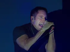 Nine Inch Nails perform at the Outside Lands Music Festival San Francisco^ California USA - 08-10-2013