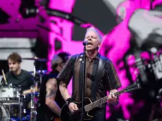 The Offspring perform at the When We Were Young festival in Las Vegas^ Nevada on 21 October 2023.