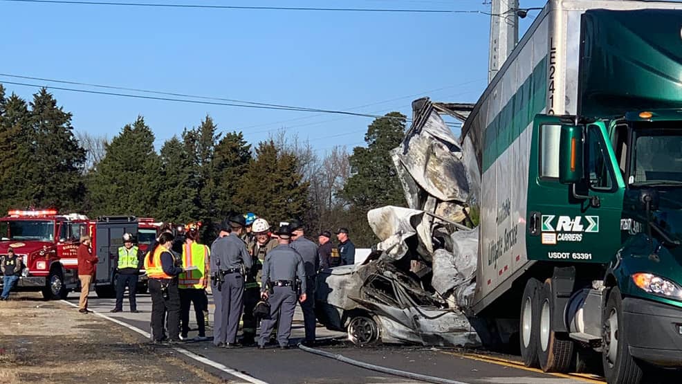 Fiery crash in Pittsylvania County WBTM 102.5