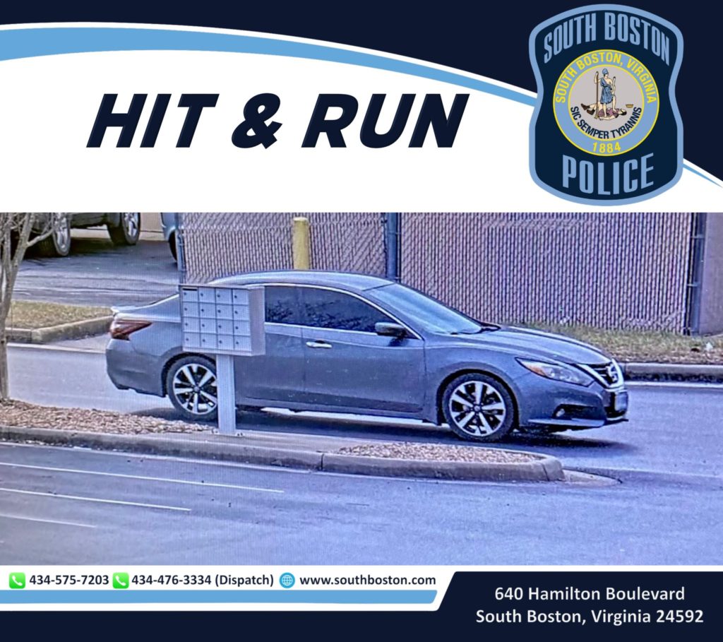 South Boston Police Searching for Driver of Vehicle that hit a Pedestrian - Vimarsana News
