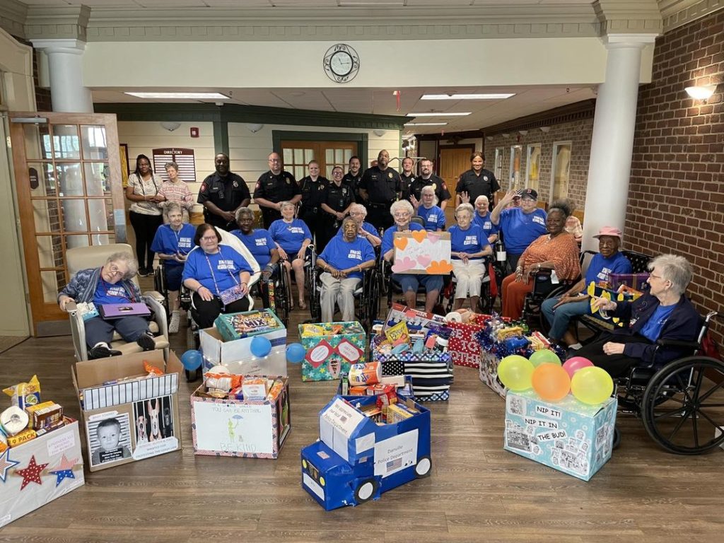 Roman Eagle Makes Donation to Danville Police Department - Vimarsana News