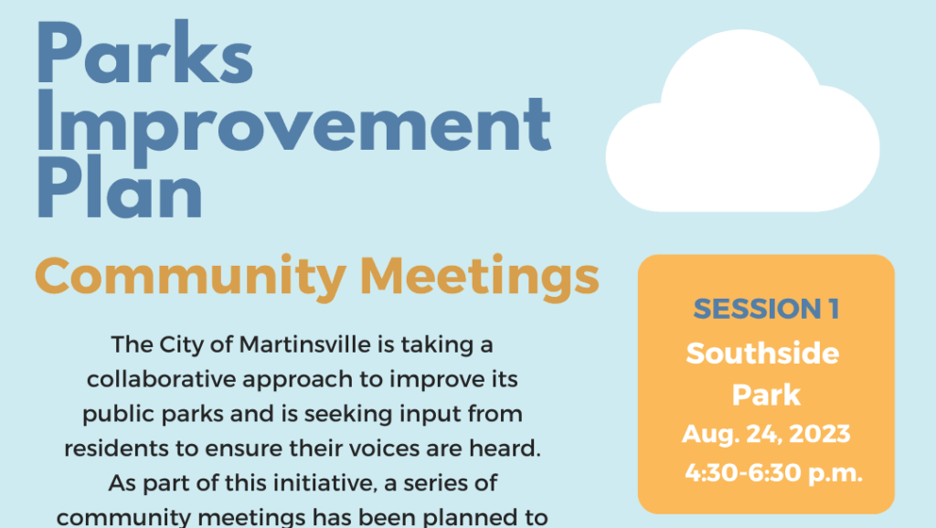 City of Martinsville Seeking Public Input on Park Upgrades - Vimarsana News
