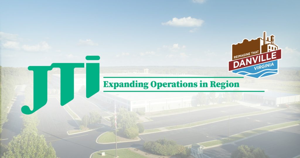 JTI Leaf Services Expanding in Danville, Creating 100 New Jobs
