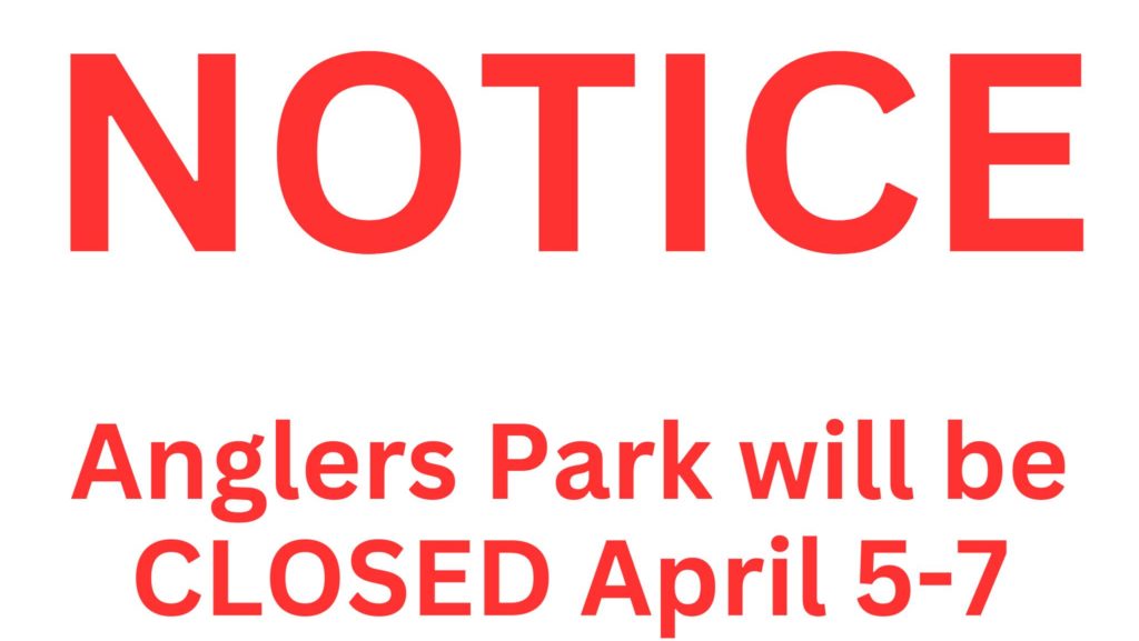 Anglers Park Closed April 5-7 Due to Mountain Bike Race - Vimarsana News