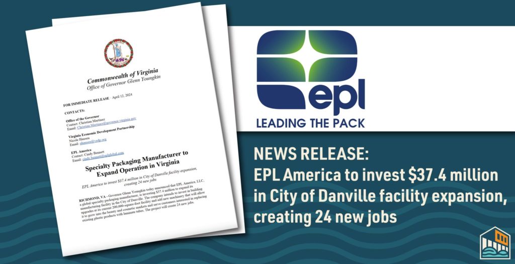 EPL America to Expand Operations in Danville, Creating 24 New Jobs - Vimarsana News