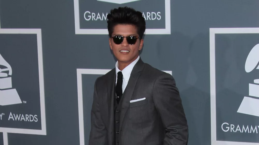 Bruno Mars at the 54th Annual Grammy Awards^ Staples Center^ Los Angeles^ CA 02-12-12