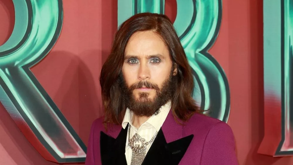 Jared Leto attends the "Morbius" London fan screening at Odeon Luxe Leicester Square in London^ England. London^ United Kingdom - March 24^ 2022