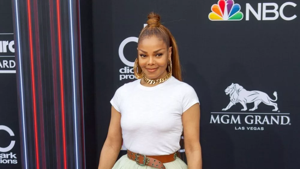 Janet Jackson attends the Red Carpet at the 2018 Billboards Music Awards at the MGM Grand Arena in Las Vegas^ Nevada USA on May 20th 2018