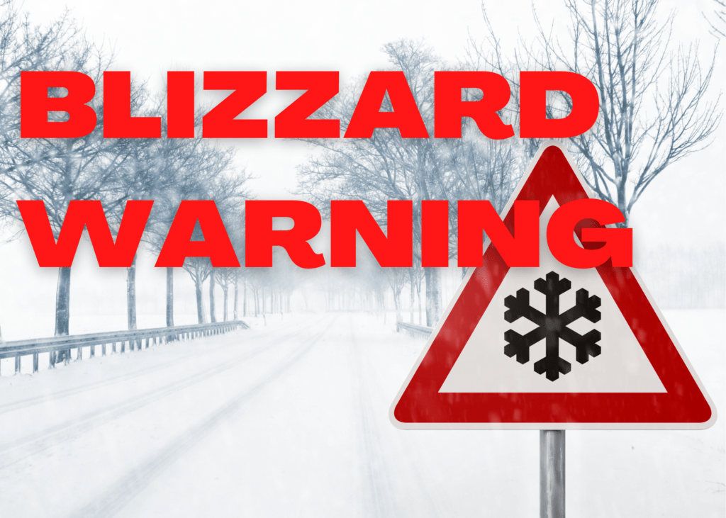 Blizzard Warning Issued for Eastern Nebraska | KHUB-AM, KFMT-FM