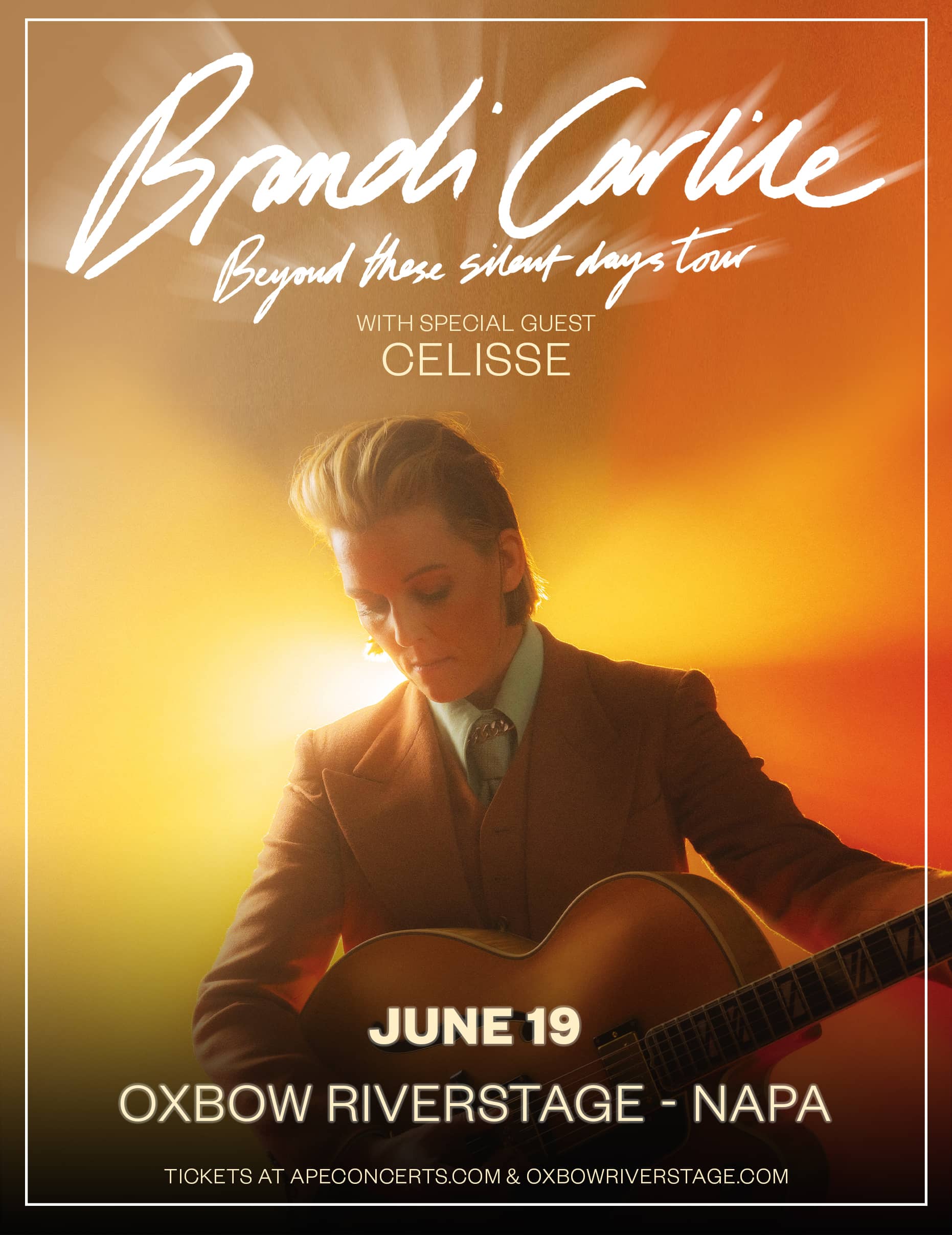 Brandi Carlile with special guest Celisse at Oxbow RiverStage June 19