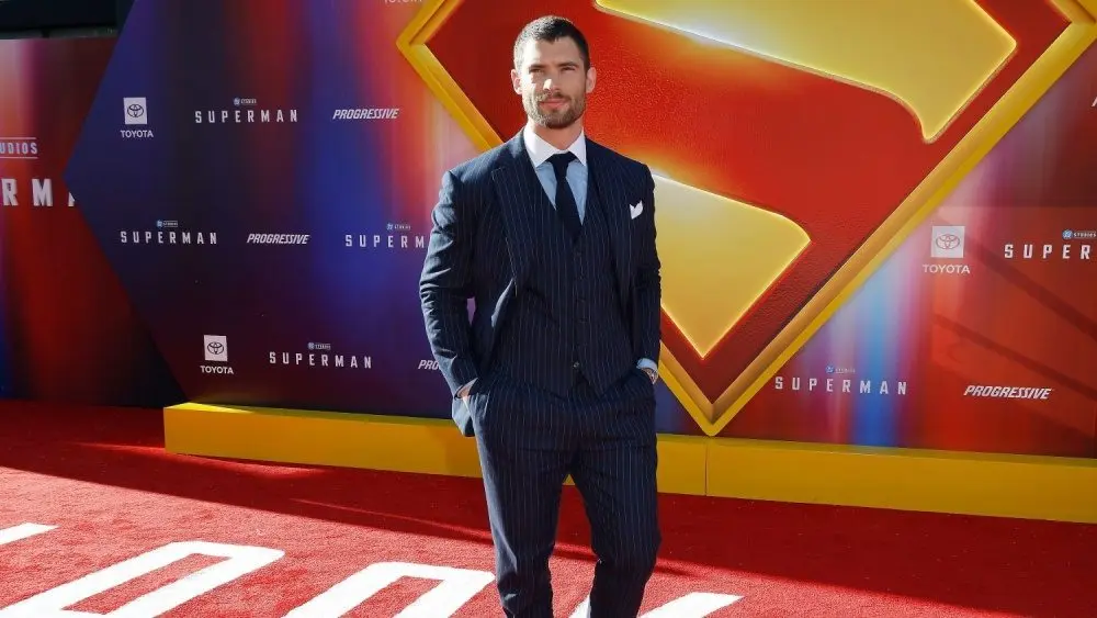 David Corenswet at the Premiere of Superman at the TCL Chinese Theatre IMAX LOS ANGELES - JULY 7^ 2025