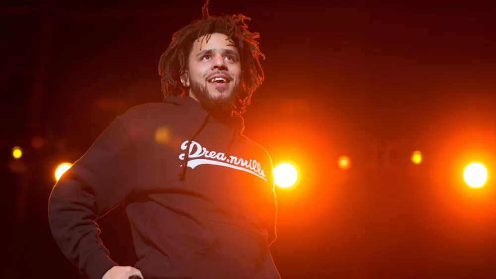 J. Cole performs at Life Is Beautiful Festival in Las Vegas. Las Vegas^ NV/USA - 9/24/16