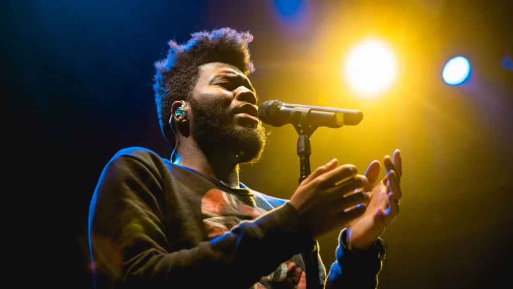 Khalid performs live at 20 Monroe Live. MICHIGAN^ USA - May 19^ 2017